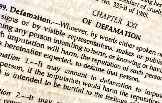 landmark judgements on civil defamation