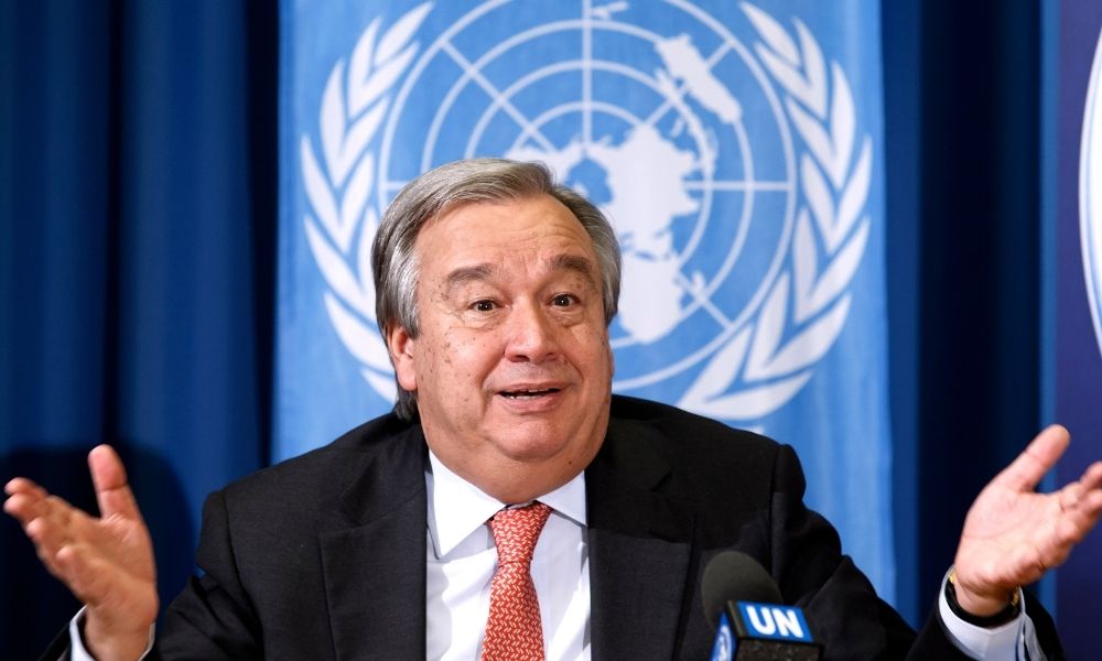 Antonio Guterres un law insider