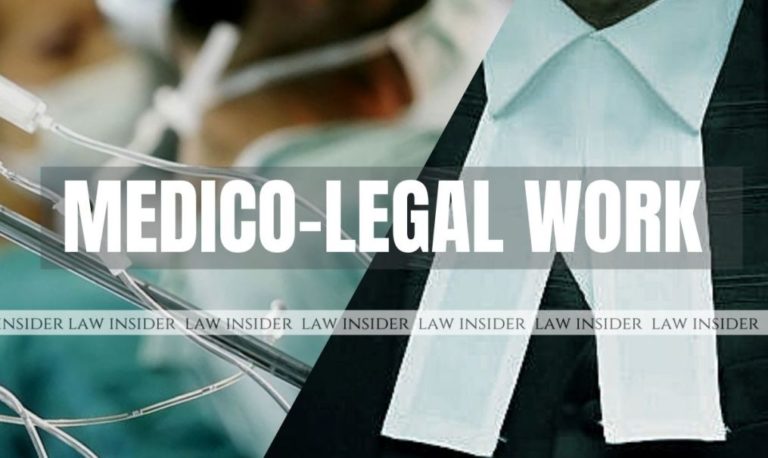Medico-Legal work law insider