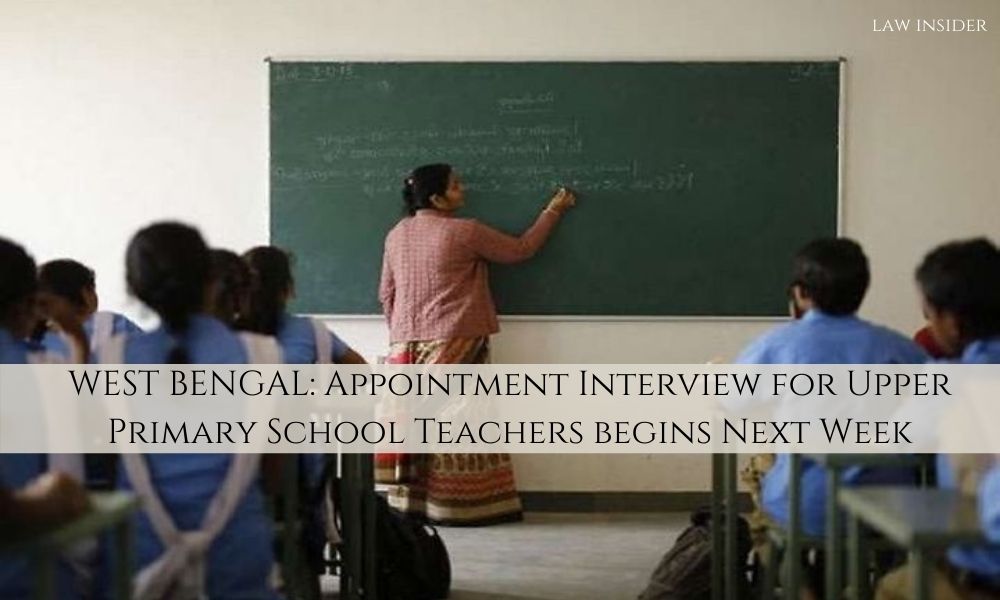 Teachers Upper primary West Bengal school class children