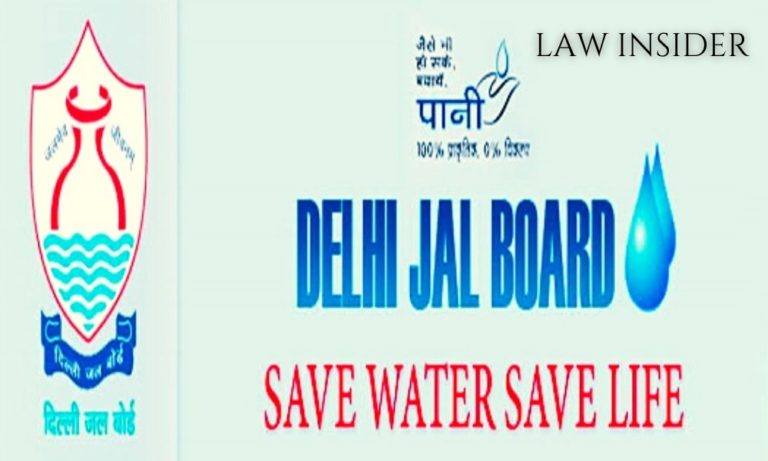 The Delhi Jal Board logo, save water in Hindi and English, save life