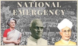 National Emergency indira gandhi vs giri