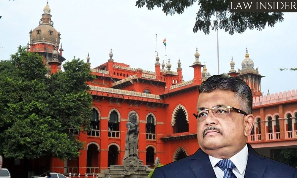 Tushar Mehta Madras High Court Law Insider IN