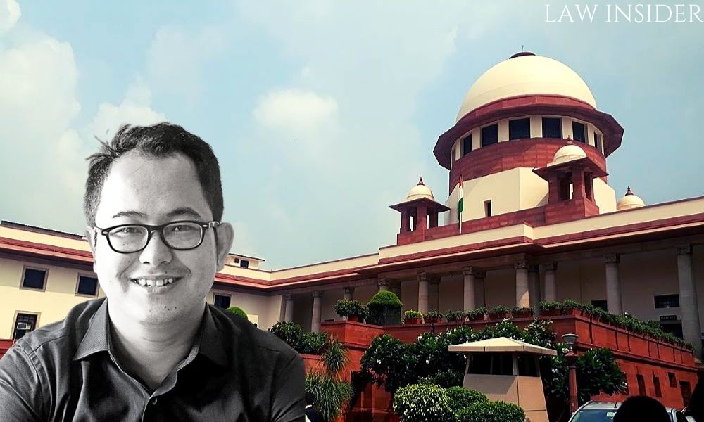 Erendro Leichombam Supreme Court black Delhi Bail specks Activist