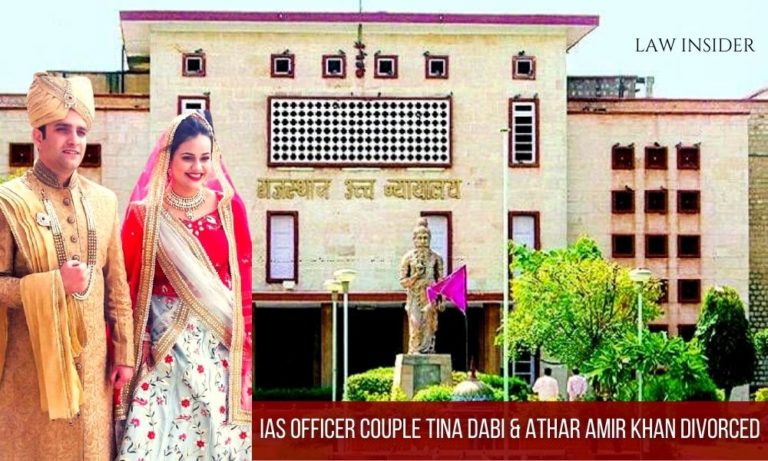 IAS OFFICER COUPLE TINA DABI & ATHAR AMIR KHAN DIVORCED