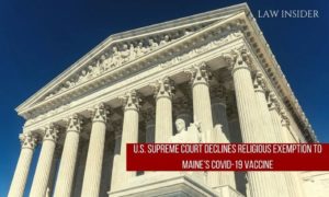 US Supreme Court Healthcare Workers Covid Vaccination Religious exemption