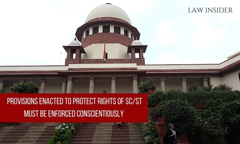 Sumpreme Court Rights of SC and ST