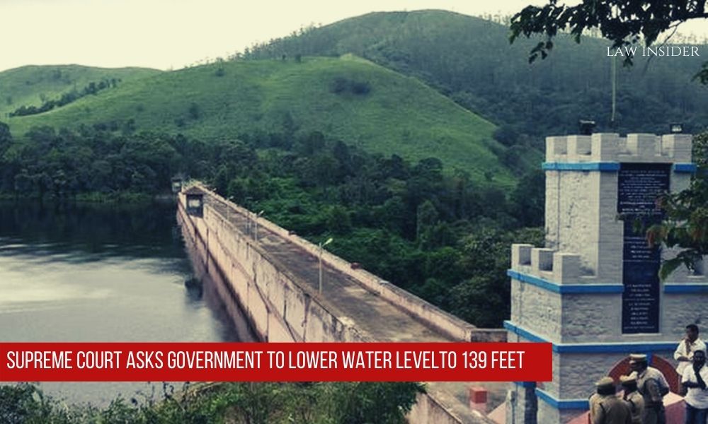 Supreme Court Mullaperiyar Level Water Dam