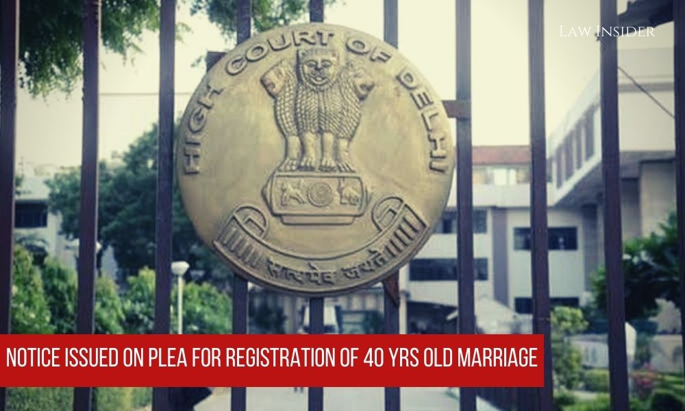 Delhi High Court Registration of Marriage Underaged