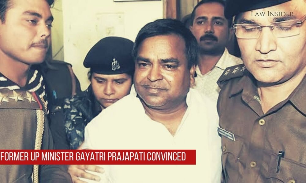 Gayatri Prajapati Uttar Pradesh Arrest Police Gange rape Minister
