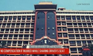 Kerala High Court Vehicle Insurance claim Sharing driver seat