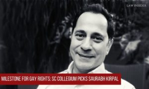 Saurabh Kirpal Gay Rights Supreme court Delhi High Court