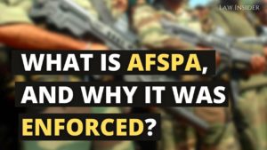 AFSPA LAW INSIDER EXPLANATION VIDEO
