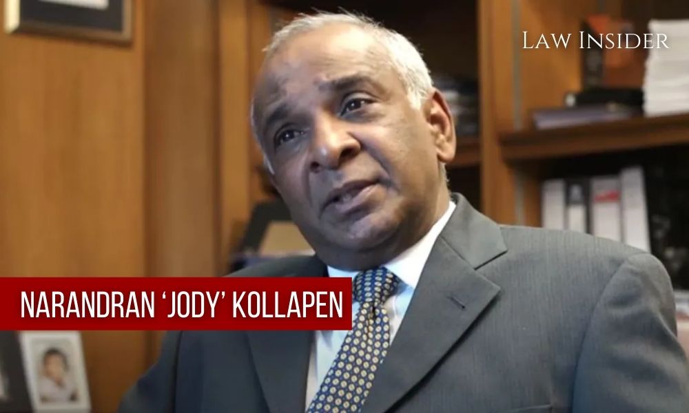 Narandran ‘Jody’ Kollapen Law Insider