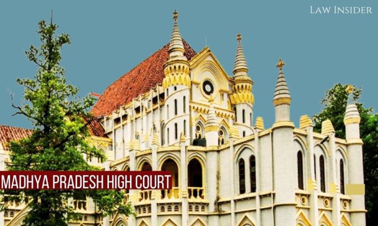 Madhya Pradesh high court Law Insider