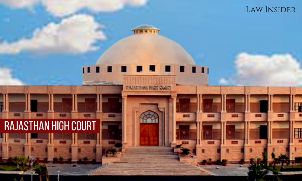 Rajasthan high court Law Insider