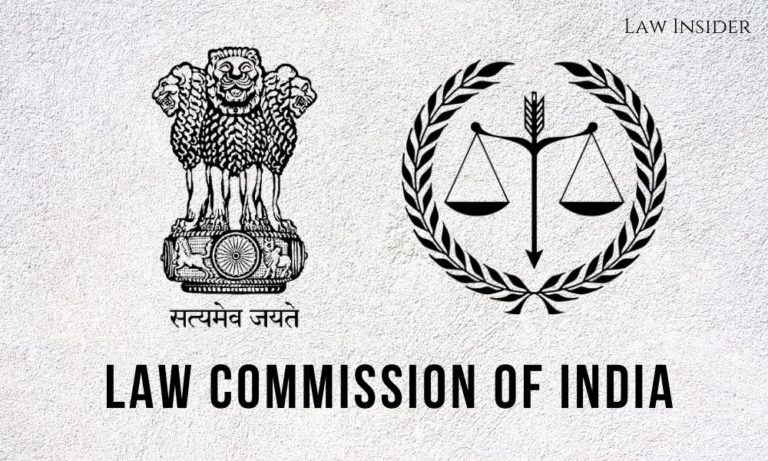 LAW COMMISSION OF INDIA Law Insider