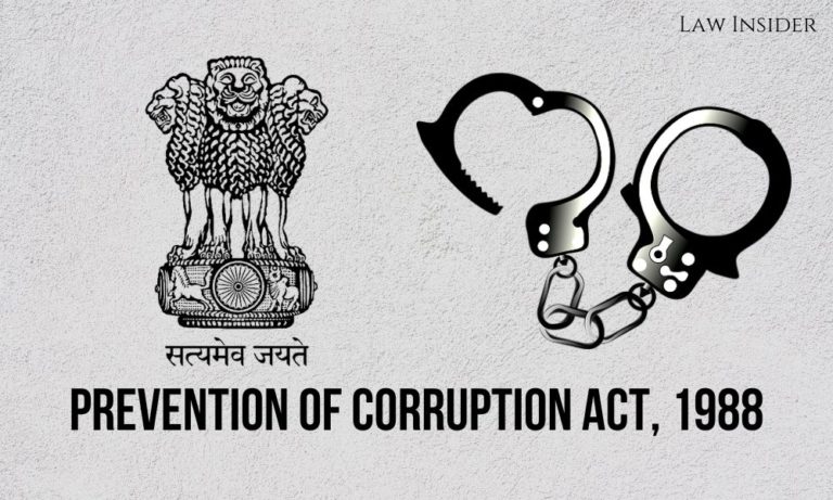 PREVENTION OF CORRUPTION ACT Law Insider