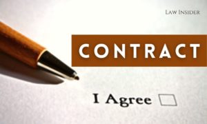 Contract LAW INSIDER