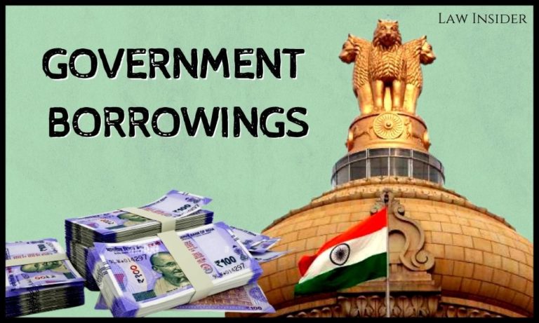 government borrowings Law Insider