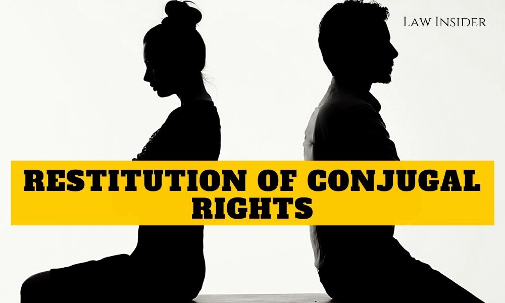 Conjugal Rights Law Insider