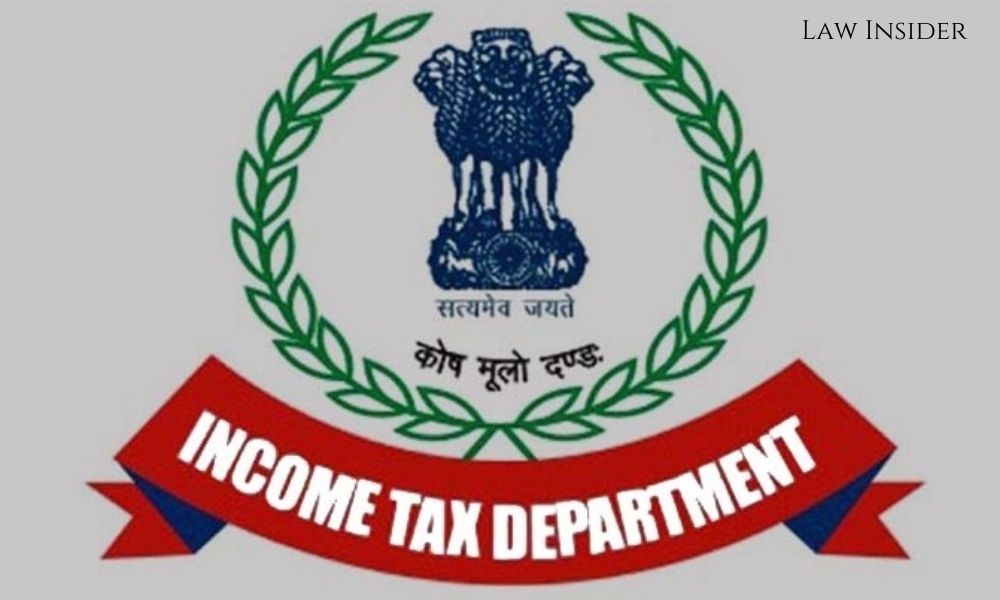 Income Tax Department Law Insider
