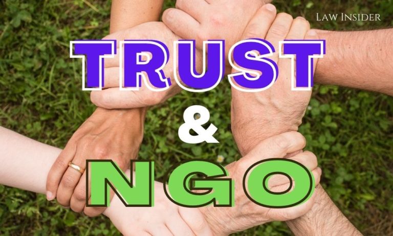 TRUST and NGO Law Insider