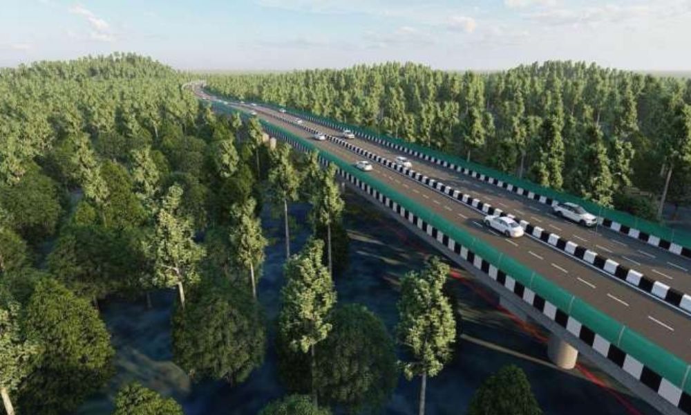 Road Highway environment tree jungle Delhi-Dehradun Expressway Law Insider