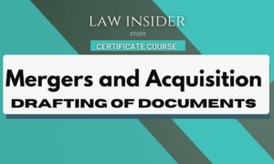 Mergers and Acquisition Law Insider