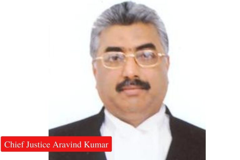 Chief Justice Aravind Kumar Law Insider
