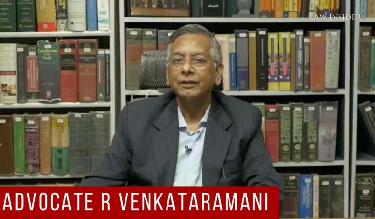 Advocate R Venkataramani Law Insider