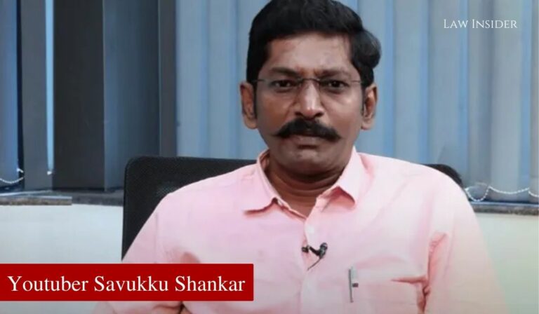 Youtube Savukku Shankar Law Insider