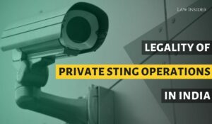 sting operations Law Insider
