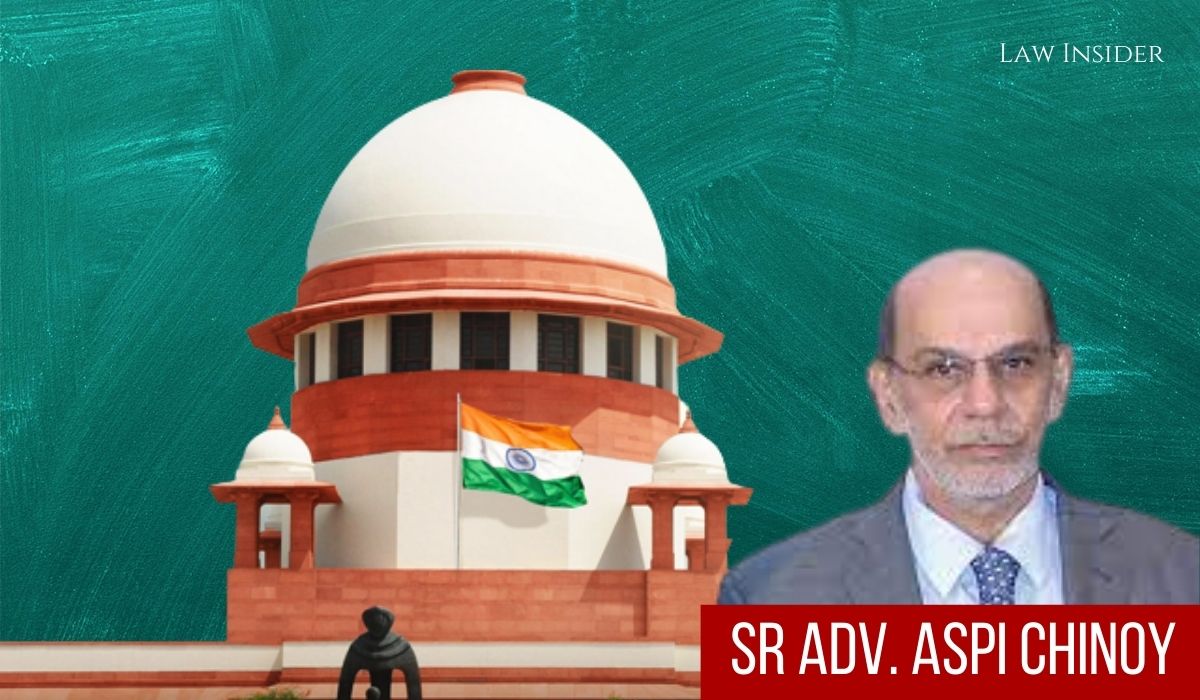 Sr Adv. Aspi Chinoy Law Insider