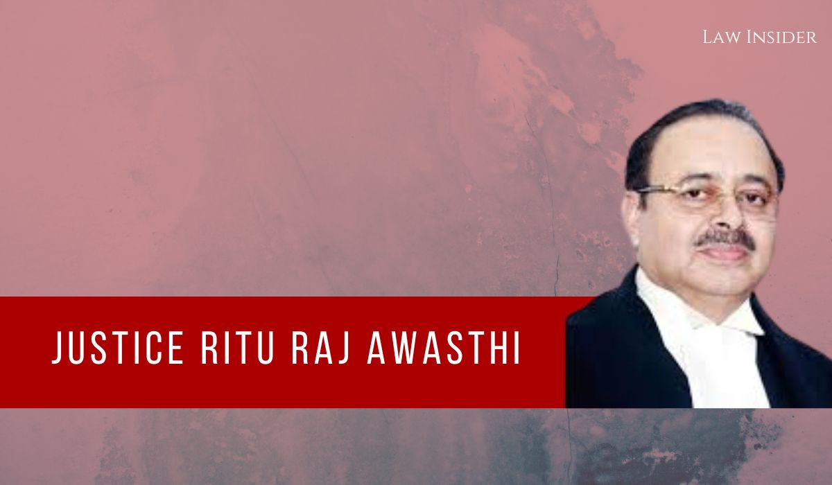 Justice Ritu Raj Awasthi Law Insider