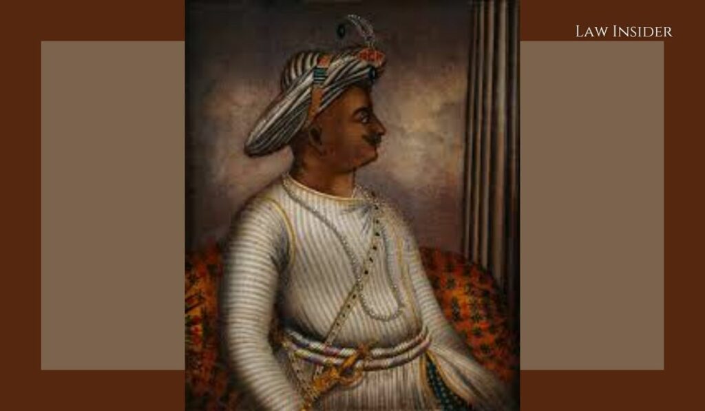 Tipu Sultan LawInsider