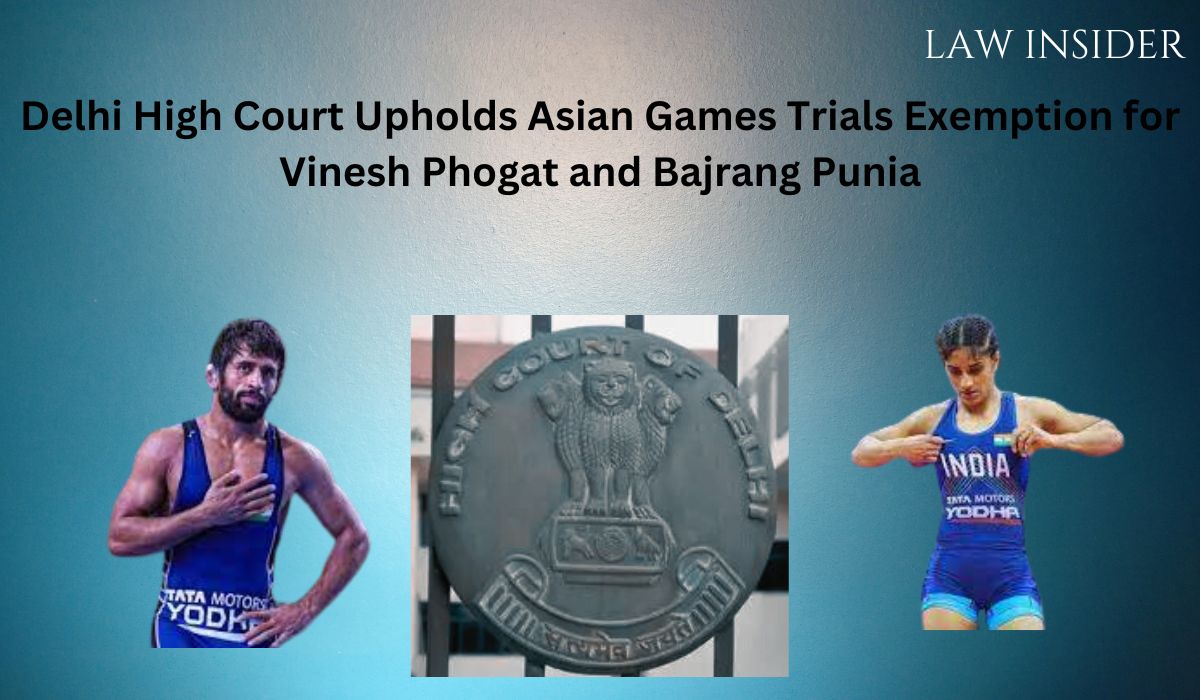 ASIAN GAMES- Law Insiders