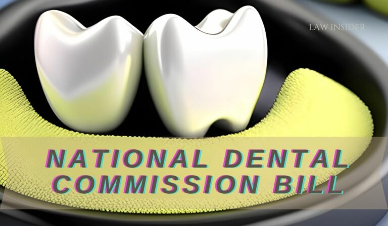 National Dental Commission Bill law insider