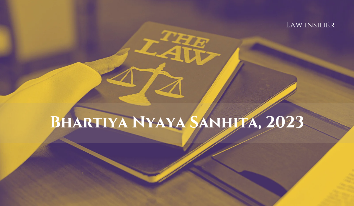 Bhartiya Nyaya Sanhita- law insider