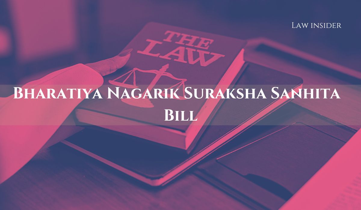 Bharatiya Nagarik Suraksha Sanhita Bill