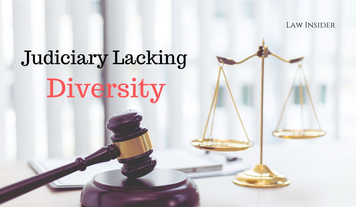 Judiciary Lacking diversity- Law Insider