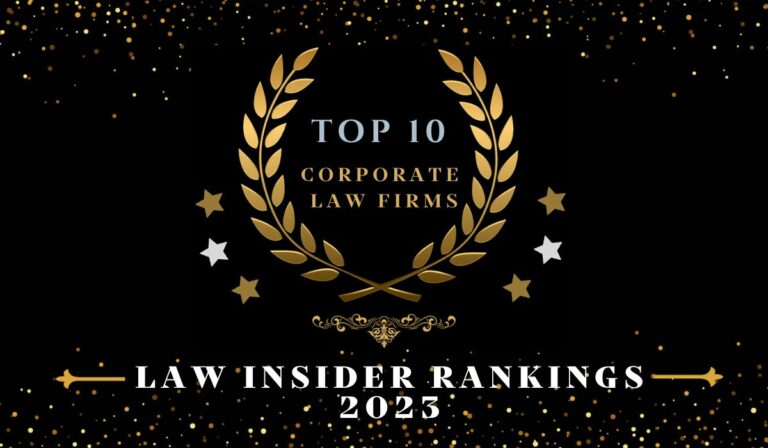 LAW INSIDER RANKINGS Corporate Law Firms